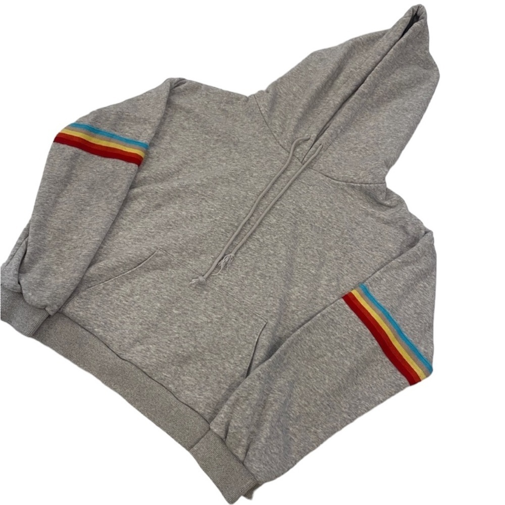 Wild Honey Hoodie w/ Rainbow Sleeve Detail​​